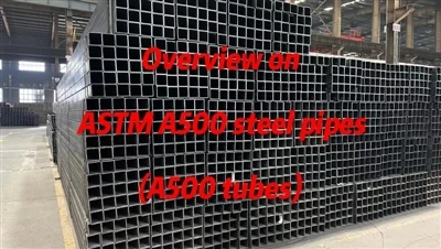 Txheej txheem cej luam ntawm ASTM A500 steel kav (A500 raj)
